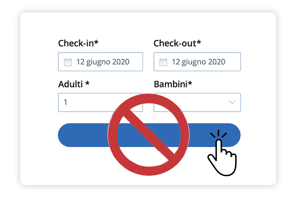 Rendere non prenotabili le strutture per periodi specifici